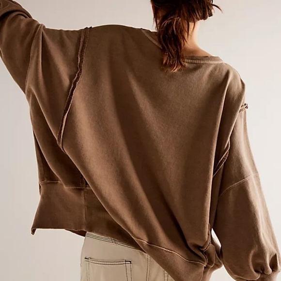 Free People Graphic Texas Camden Pullover - Picture 2 of 13